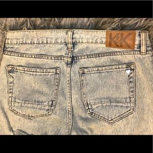 Kendall & Kylie distressed vintage jeans